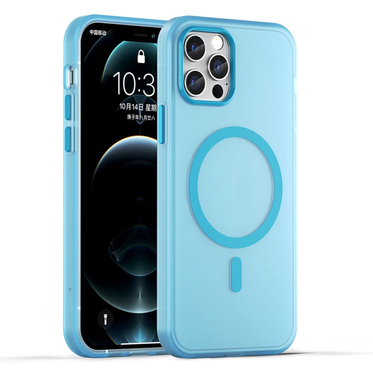 Coque de téléphone à couverture complète en TPU dépoli translucide MagSafe + PC, Pour iPhone 12, Pour iPhone 12 Pro Max, Pour iPhone 12 Pro, Pour iPhone 11 Pro Max, Pour iPhone 11