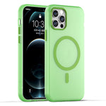 Coque de téléphone à couverture complète en TPU dépoli translucide MagSafe + PC, Pour iPhone 12, Pour iPhone 12 Pro Max, Pour iPhone 12 Pro, Pour iPhone 11 Pro Max, Pour iPhone 11