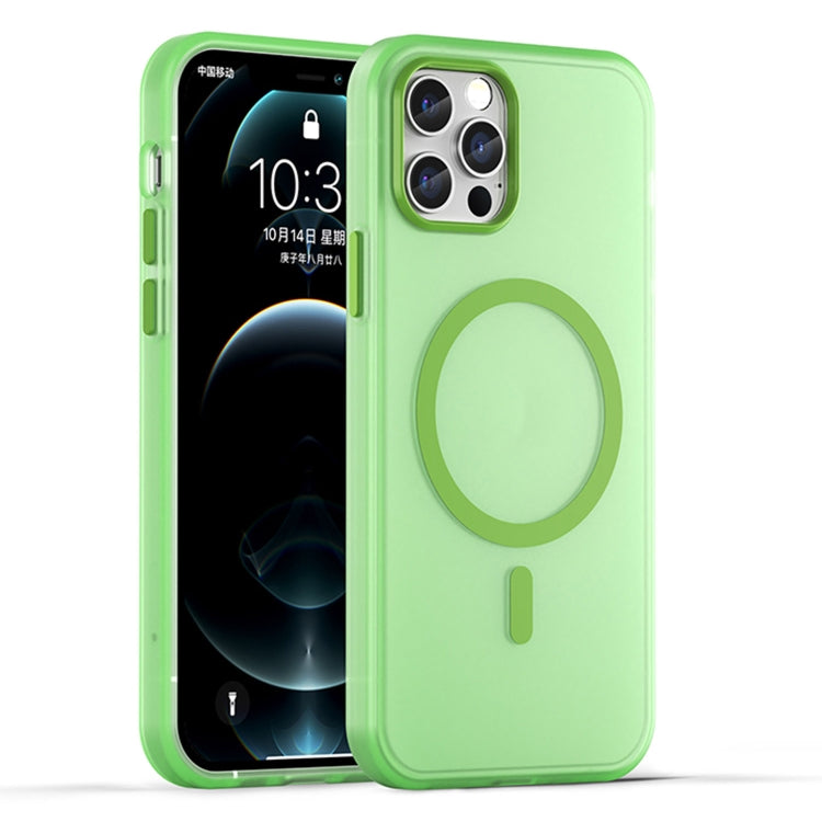 Coque de téléphone à couverture complète en TPU dépoli translucide MagSafe + PC, Pour iPhone 12, Pour iPhone 12 Pro Max, Pour iPhone 12 Pro, Pour iPhone 11 Pro Max, Pour iPhone 11