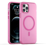 Coque de téléphone à couverture complète en TPU dépoli translucide MagSafe + PC, Pour iPhone 12, Pour iPhone 12 Pro Max, Pour iPhone 12 Pro, Pour iPhone 11 Pro Max, Pour iPhone 11