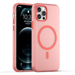 Coque de téléphone à couverture complète en TPU dépoli translucide MagSafe + PC, Pour iPhone 12, Pour iPhone 12 Pro Max, Pour iPhone 12 Pro, Pour iPhone 11 Pro Max, Pour iPhone 11