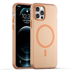 Coque de téléphone à couverture complète en TPU dépoli translucide MagSafe + PC, Pour iPhone 12, Pour iPhone 12 Pro Max, Pour iPhone 12 Pro, Pour iPhone 11 Pro Max, Pour iPhone 11