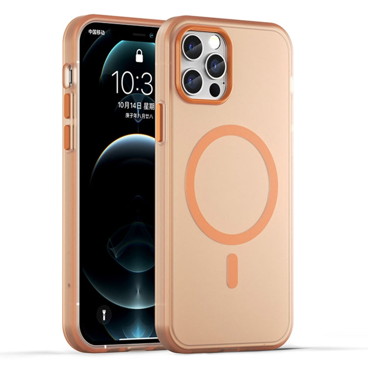 Coque de téléphone à couverture complète en TPU dépoli translucide MagSafe + PC, Pour iPhone 12, Pour iPhone 12 Pro Max, Pour iPhone 12 Pro, Pour iPhone 11 Pro Max, Pour iPhone 11