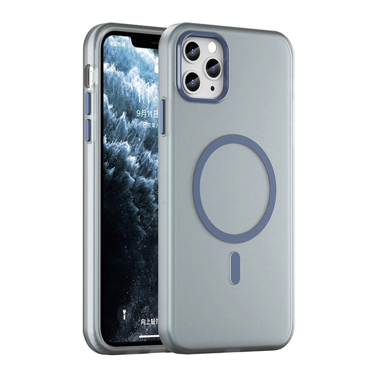 Coque de téléphone à couverture complète en TPU dépoli translucide MagSafe + PC, Pour iPhone 12, Pour iPhone 12 Pro Max, Pour iPhone 12 Pro, Pour iPhone 11 Pro Max, Pour iPhone 11