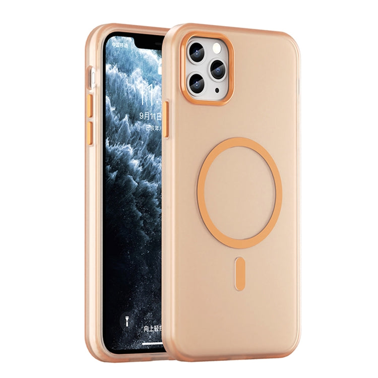 Coque de téléphone à couverture complète en TPU dépoli translucide MagSafe + PC, Pour iPhone 12, Pour iPhone 12 Pro Max, Pour iPhone 12 Pro, Pour iPhone 11 Pro Max, Pour iPhone 11