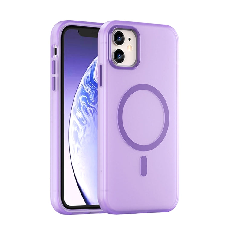 Coque de téléphone à couverture complète en TPU dépoli translucide MagSafe + PC, Pour iPhone 12, Pour iPhone 12 Pro Max, Pour iPhone 12 Pro, Pour iPhone 11 Pro Max, Pour iPhone 11