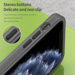 Coque de téléphone intégrale MagSafe givrée translucide en TPU + PC, pour iPhone 11 Pro