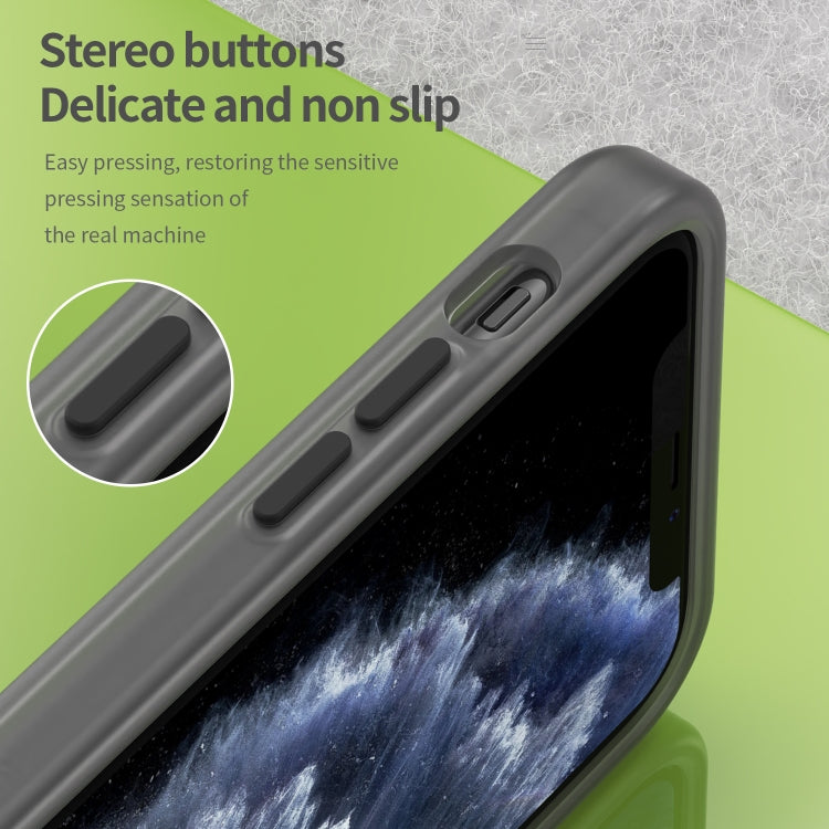 Coque de téléphone intégrale MagSafe givrée translucide en TPU + PC, pour iPhone 11 Pro