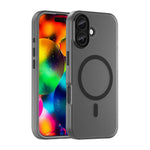 Coque de téléphone MagSafe Givré Translucide en TPU + PC à Couverture Complète, Pour iPhone 17e / 16e, Pour iPhone 17 Pro Max, Pour iPhone 17 Pro, Pour iPhone 17, Pour iPhone Air, Pour iPhone 16 Pro Max