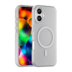 Coque de téléphone MagSafe Givré Translucide en TPU + PC à Couverture Complète, Pour iPhone 17e / 16e, Pour iPhone 17 Pro Max, Pour iPhone 17 Pro, Pour iPhone 17, Pour iPhone Air, Pour iPhone 16 Pro Max