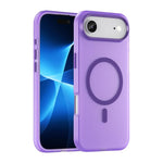 Coque de téléphone MagSafe Givré Translucide en TPU + PC à Couverture Complète, Pour iPhone 17e / 16e, Pour iPhone 17 Pro Max, Pour iPhone 17 Pro, Pour iPhone 17, Pour iPhone Air, Pour iPhone 16 Pro Max