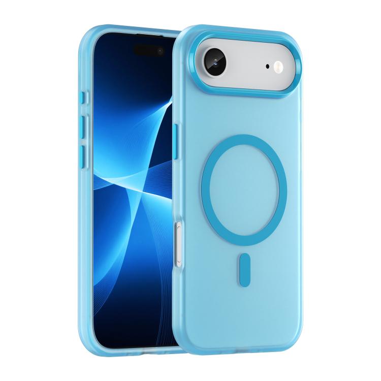Coque de téléphone MagSafe Givré Translucide en TPU + PC à Couverture Complète, Pour iPhone 17e / 16e, Pour iPhone 17 Pro Max, Pour iPhone 17 Pro, Pour iPhone 17, Pour iPhone Air, Pour iPhone 16 Pro Max