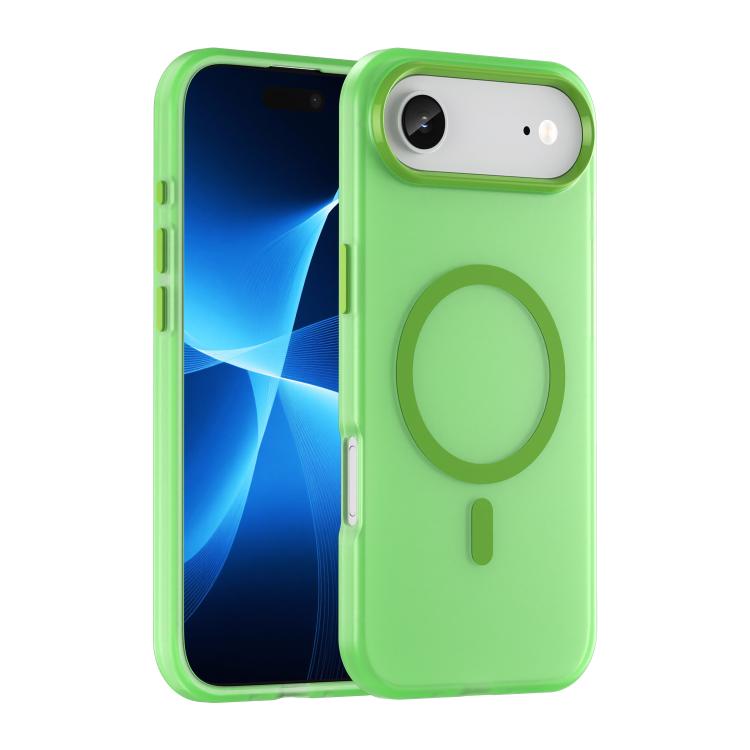Coque de téléphone MagSafe Givré Translucide en TPU + PC à Couverture Complète, Pour iPhone 17e / 16e, Pour iPhone 17 Pro Max, Pour iPhone 17 Pro, Pour iPhone 17, Pour iPhone Air, Pour iPhone 16 Pro Max