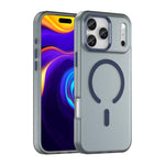 Coque de téléphone MagSafe Givré Translucide en TPU + PC à Couverture Complète, Pour iPhone 17e / 16e, Pour iPhone 17 Pro Max, Pour iPhone 17 Pro, Pour iPhone 17, Pour iPhone Air, Pour iPhone 16 Pro Max