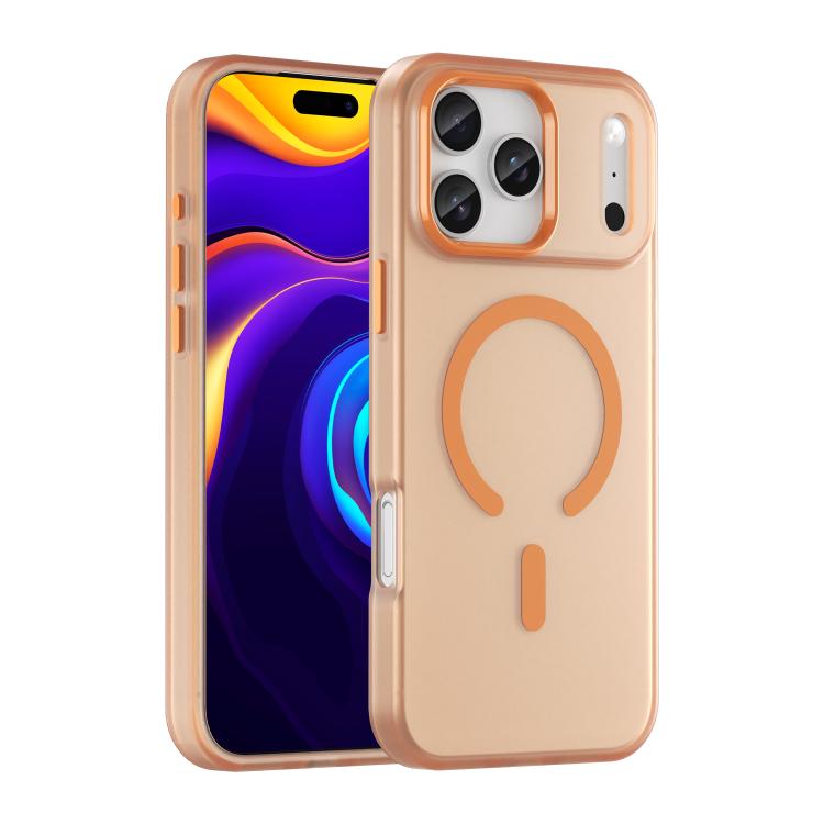 Coque de téléphone MagSafe Givré Translucide en TPU + PC à Couverture Complète, Pour iPhone 17e / 16e, Pour iPhone 17 Pro Max, Pour iPhone 17 Pro, Pour iPhone 17, Pour iPhone Air, Pour iPhone 16 Pro Max