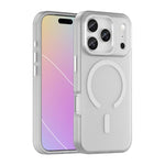 Coque de téléphone MagSafe Givré Translucide en TPU + PC à Couverture Complète, Pour iPhone 17e / 16e, Pour iPhone 17 Pro Max, Pour iPhone 17 Pro, Pour iPhone 17, Pour iPhone Air, Pour iPhone 16 Pro Max