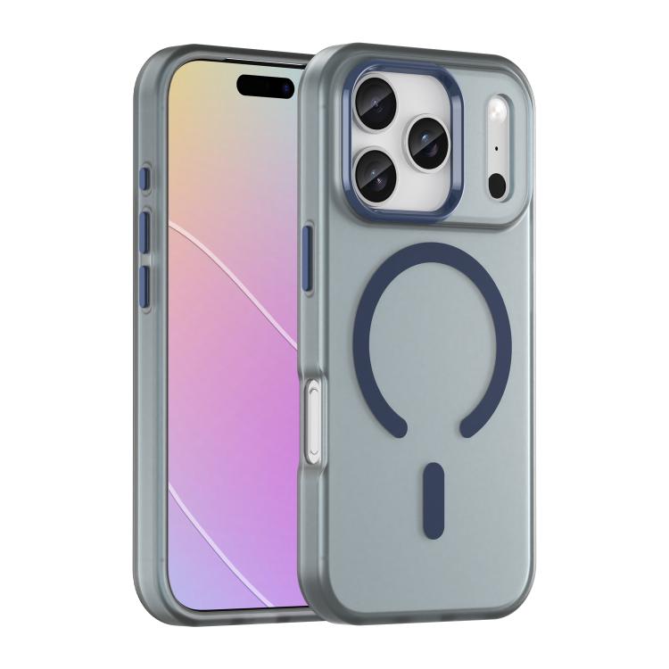 Coque de téléphone MagSafe Givré Translucide en TPU + PC à Couverture Complète, Pour iPhone 17e / 16e, Pour iPhone 17 Pro Max, Pour iPhone 17 Pro, Pour iPhone 17, Pour iPhone Air, Pour iPhone 16 Pro Max