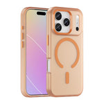 Coque de téléphone MagSafe Givré Translucide en TPU + PC à Couverture Complète, Pour iPhone 17e / 16e, Pour iPhone 17 Pro Max, Pour iPhone 17 Pro, Pour iPhone 17, Pour iPhone Air, Pour iPhone 16 Pro Max