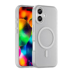Coque de téléphone MagSafe Givré Translucide en TPU + PC à Couverture Complète, Pour iPhone 17e / 16e, Pour iPhone 17 Pro Max, Pour iPhone 17 Pro, Pour iPhone 17, Pour iPhone Air, Pour iPhone 16 Pro Max
