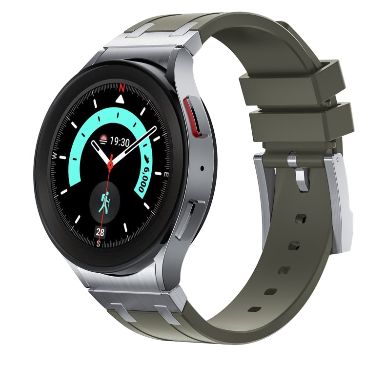 Bracelet de montre en silicone liquide série AP, pour Samsung Galaxy Watch 4 / 5 / 6