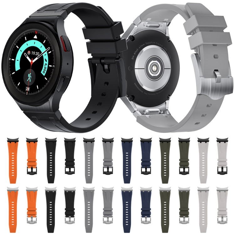 Bracelet de montre en silicone liquide série AP, pour Samsung Galaxy Watch 4 / 5 / 6