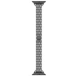 Devil Eye Diamond Bracelet Metal Watch Band, For Apple Watch SE 2023 44mm, For Apple Watch SE 2023 40mm, For Apple Watch Ultra 2 49mm, For Apple Watch Series 9 45mm, For Apple Watch Series 9 41mm, For Apple Watch Ultra 49mm, For Apple Watch Series 8 41...