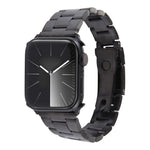 Bracelet de montre en acier inoxydable à trois billes, Pour Apple Watch Series 6 44mm, Pour Apple Watch Series 5 44mm, Pour Apple Watch Series 5 40mm, Pour Apple Watch Series 4 44mm, Pour Apple Watch Series 4 40mm