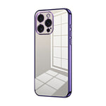 Coque de Téléphone à Trous Fins et Plaqué Transparent, Pour iPhone 16 Pro, Pour iPhone 16 Plus, Pour iPhone 16, Pour iPhone 15 Pro Max, Pour iPhone 15 Pro, Pour iPhone 15 Plus