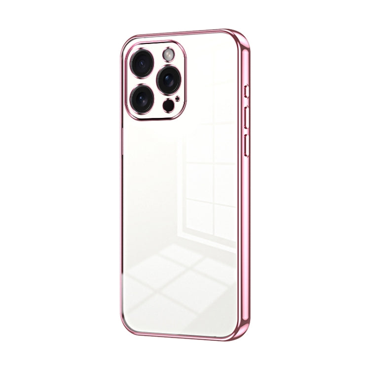 Coque de Téléphone à Trous Fins et Plaqué Transparent, Pour iPhone 16 Pro, Pour iPhone 16 Plus, Pour iPhone 16, Pour iPhone 15 Pro Max, Pour iPhone 15 Pro, Pour iPhone 15 Plus