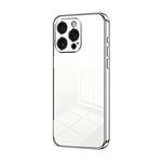 Coque de Téléphone à Trous Fins et Plaqué Transparent, Pour iPhone 16 Pro, Pour iPhone 16 Plus, Pour iPhone 16, Pour iPhone 15 Pro Max, Pour iPhone 15 Pro, Pour iPhone 15 Plus