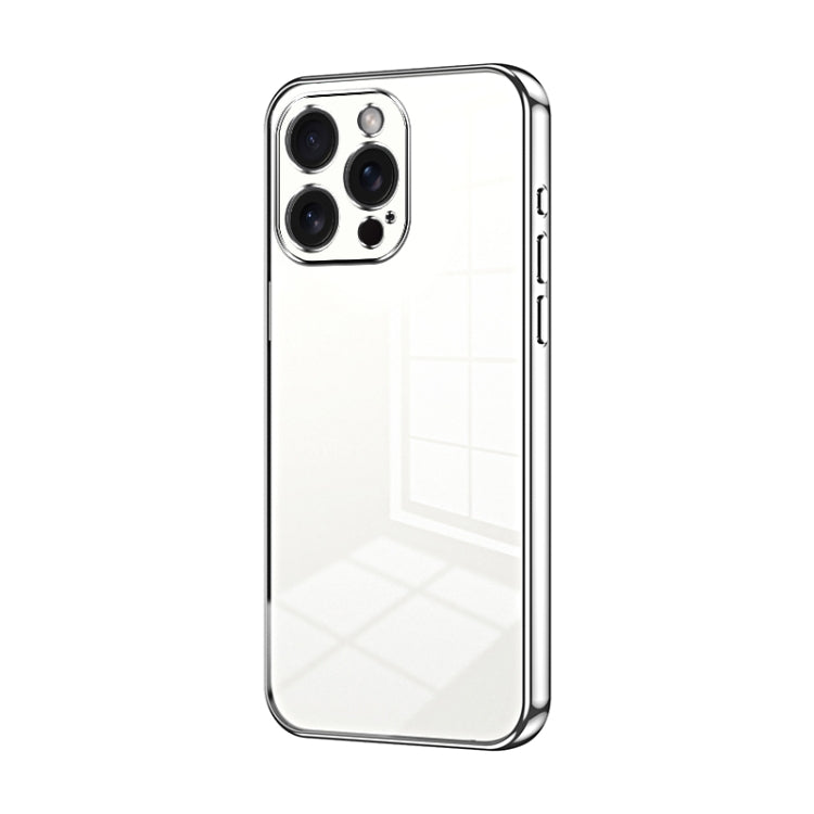 Coque de Téléphone à Trous Fins et Plaqué Transparent, Pour iPhone 16 Pro, Pour iPhone 16 Plus, Pour iPhone 16, Pour iPhone 15 Pro Max, Pour iPhone 15 Pro, Pour iPhone 15 Plus