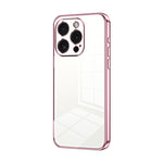 Coque de Téléphone à Trous Fins et Plaqué Transparent, Pour iPhone 16 Pro, Pour iPhone 16 Plus, Pour iPhone 16, Pour iPhone 15 Pro Max, Pour iPhone 15 Pro, Pour iPhone 15 Plus