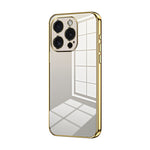 Coque de Téléphone à Trous Fins et Plaqué Transparent, Pour iPhone 16 Pro, Pour iPhone 16 Plus, Pour iPhone 16, Pour iPhone 15 Pro Max, Pour iPhone 15 Pro, Pour iPhone 15 Plus