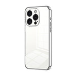Coque de Téléphone à Trous Fins et Plaqué Transparent, Pour iPhone 16 Pro, Pour iPhone 16 Plus, Pour iPhone 16, Pour iPhone 15 Pro Max, Pour iPhone 15 Pro, Pour iPhone 15 Plus