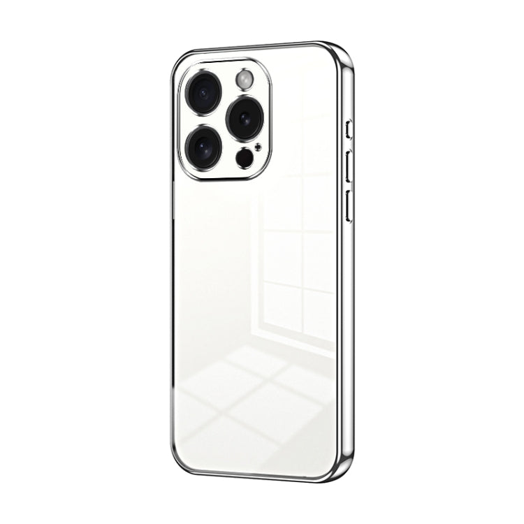 Coque de Téléphone à Trous Fins et Plaqué Transparent, Pour iPhone 16 Pro, Pour iPhone 16 Plus, Pour iPhone 16, Pour iPhone 15 Pro Max, Pour iPhone 15 Pro, Pour iPhone 15 Plus
