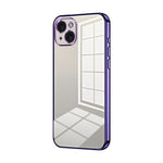 Coque de Téléphone à Trous Fins et Plaqué Transparent, Pour iPhone 16 Pro, Pour iPhone 16 Plus, Pour iPhone 16, Pour iPhone 15 Pro Max, Pour iPhone 15 Pro, Pour iPhone 15 Plus