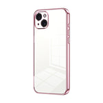 Coque de Téléphone à Trous Fins et Plaqué Transparent, Pour iPhone 16 Pro, Pour iPhone 16 Plus, Pour iPhone 16, Pour iPhone 15 Pro Max, Pour iPhone 15 Pro, Pour iPhone 15 Plus
