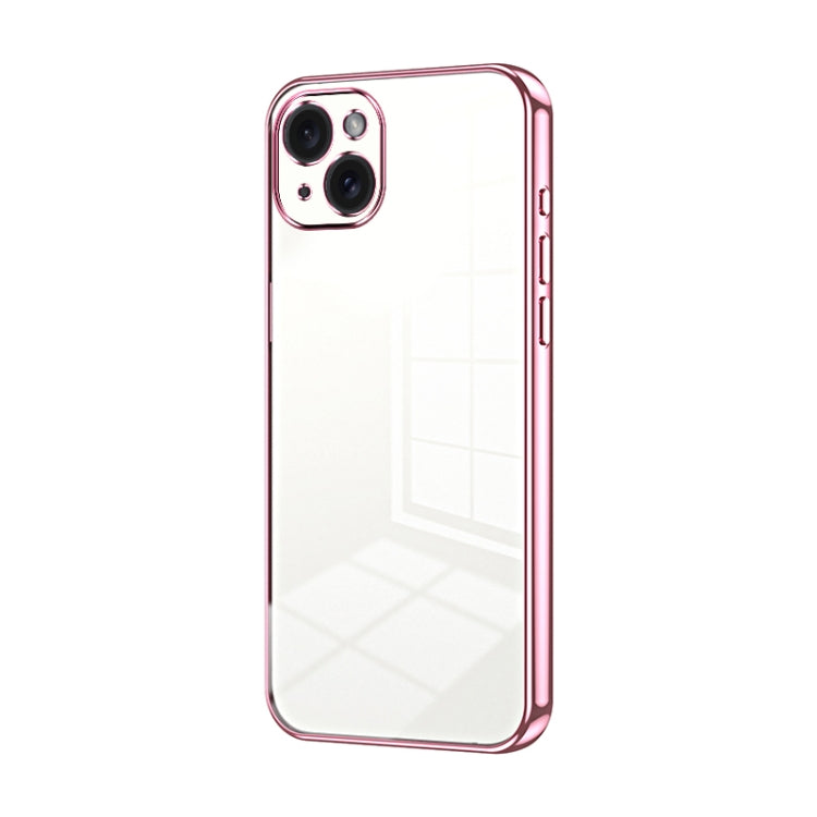 Coque de Téléphone à Trous Fins et Plaqué Transparent, Pour iPhone 16 Pro, Pour iPhone 16 Plus, Pour iPhone 16, Pour iPhone 15 Pro Max, Pour iPhone 15 Pro, Pour iPhone 15 Plus