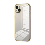 Coque de Téléphone à Trous Fins et Plaqué Transparent, Pour iPhone 16 Pro, Pour iPhone 16 Plus, Pour iPhone 16, Pour iPhone 15 Pro Max, Pour iPhone 15 Pro, Pour iPhone 15 Plus