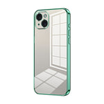 Coque de Téléphone à Trous Fins et Plaqué Transparent, Pour iPhone 16 Pro, Pour iPhone 16 Plus, Pour iPhone 16, Pour iPhone 15 Pro Max, Pour iPhone 15 Pro, Pour iPhone 15 Plus