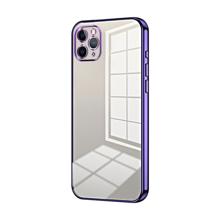 Coque de téléphone à placage transparent à trous fins, Pour iPhone 11 Pro Max, Pour iPhone 11, Pour iPhone 11 Pro, Pour iPhone X / XS, Pour iPhone XR, Pour iPhone XS Max