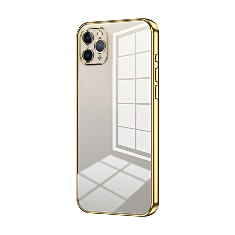 Coque de téléphone à placage transparent à trous fins, Pour iPhone 11 Pro Max, Pour iPhone 11, Pour iPhone 11 Pro, Pour iPhone X / XS, Pour iPhone XR, Pour iPhone XS Max