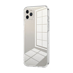 Coque de téléphone à placage transparent à trous fins, Pour iPhone 11 Pro Max, Pour iPhone 11, Pour iPhone 11 Pro, Pour iPhone X / XS, Pour iPhone XR, Pour iPhone XS Max