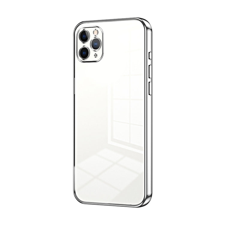 Coque de téléphone à placage transparent à trous fins, Pour iPhone 11 Pro Max, Pour iPhone 11, Pour iPhone 11 Pro, Pour iPhone X / XS, Pour iPhone XR, Pour iPhone XS Max