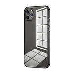 Coque de téléphone à placage transparent à trous fins, Pour iPhone 11 Pro Max, Pour iPhone 11, Pour iPhone 11 Pro, Pour iPhone X / XS, Pour iPhone XR, Pour iPhone XS Max
