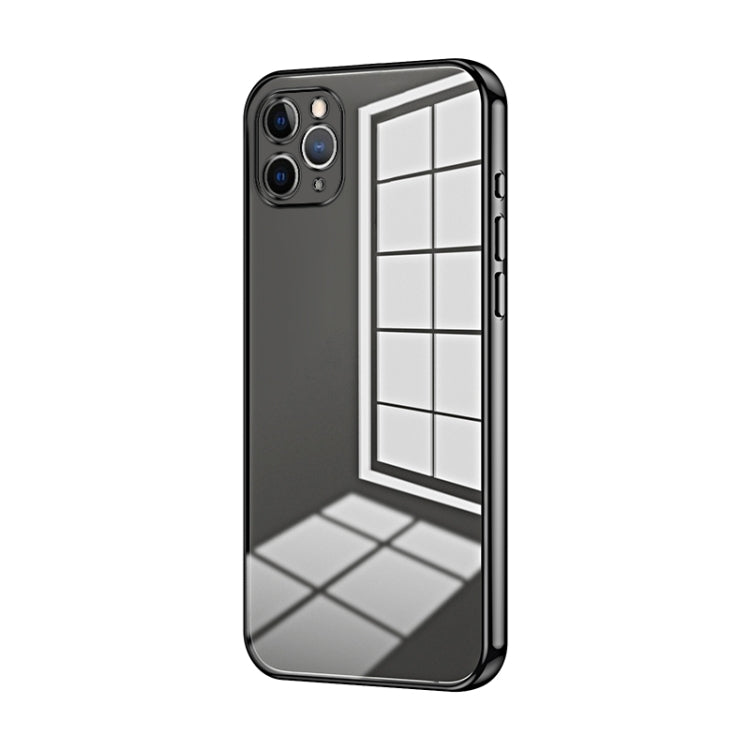 Coque de téléphone à placage transparent à trous fins, Pour iPhone 11 Pro Max, Pour iPhone 11, Pour iPhone 11 Pro, Pour iPhone X / XS, Pour iPhone XR, Pour iPhone XS Max
