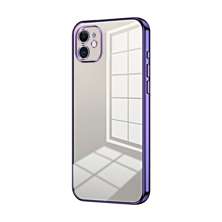 Coque de téléphone à placage transparent à trous fins, Pour iPhone 11 Pro Max, Pour iPhone 11, Pour iPhone 11 Pro, Pour iPhone X / XS, Pour iPhone XR, Pour iPhone XS Max
