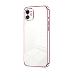 Coque de téléphone à placage transparent à trous fins, Pour iPhone 11 Pro Max, Pour iPhone 11, Pour iPhone 11 Pro, Pour iPhone X / XS, Pour iPhone XR, Pour iPhone XS Max