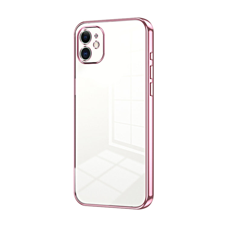 Coque de téléphone à placage transparent à trous fins, Pour iPhone 11 Pro Max, Pour iPhone 11, Pour iPhone 11 Pro, Pour iPhone X / XS, Pour iPhone XR, Pour iPhone XS Max