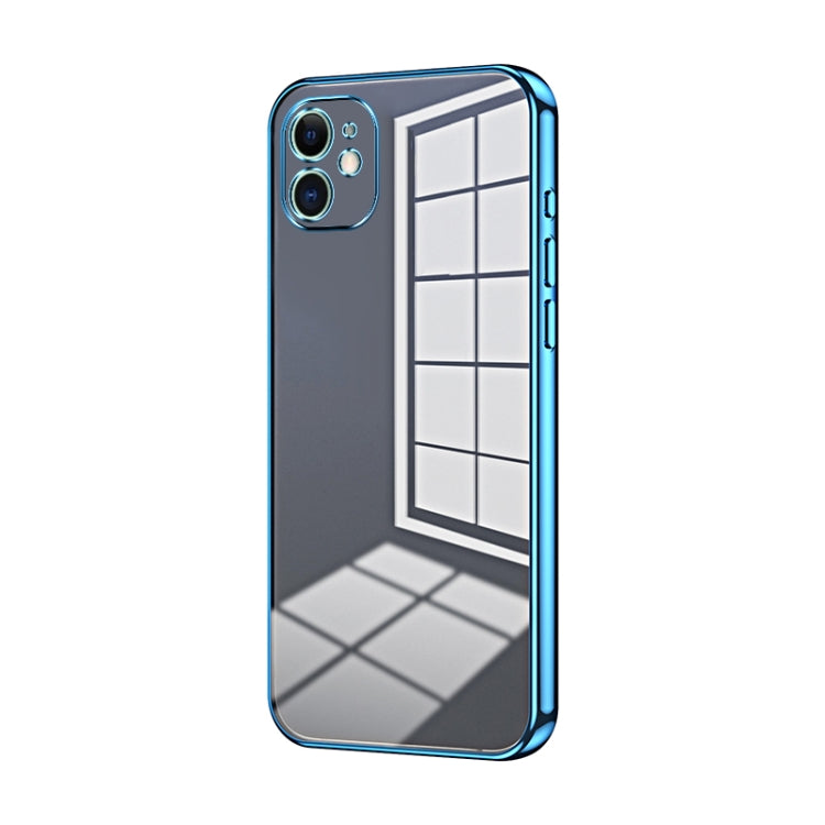 Coque de téléphone à placage transparent à trous fins, Pour iPhone 11 Pro Max, Pour iPhone 11, Pour iPhone 11 Pro, Pour iPhone X / XS, Pour iPhone XR, Pour iPhone XS Max